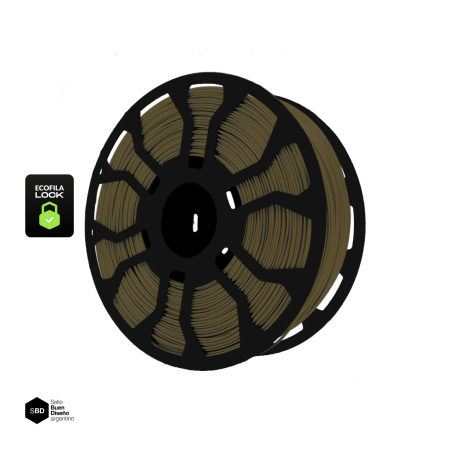Filamento Hellbot ECOFILA PLA 1,75mm 1kg LOCK