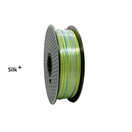 Filamento Hellbot ECOFILA PLA Tricolor Azul/Amarillo/Violeta1,75mm 1kg