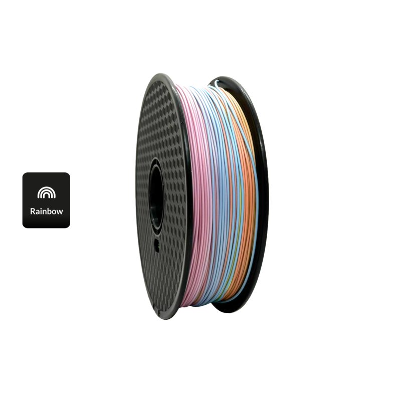 Filamento Hellbot ECOFILA PLA Rainbow 1,75mm 1kg