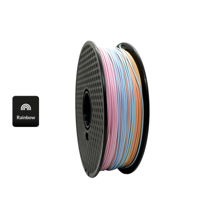 Filamento Hellbot ECOFILA PLA Rainbow 1,75mm 1kg
