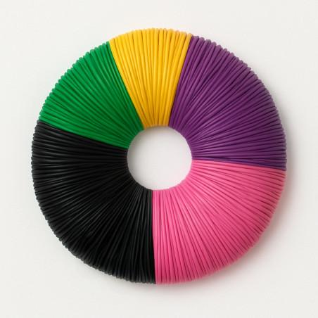 Filamento Hellbot Ecofila PLA mix 5 colores para lápiz 3D (25m)