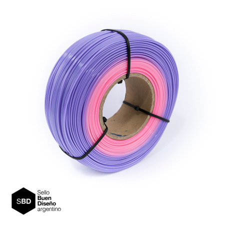 Filamento Hellbot ECOFILA RECARGA RANDOM PLA 1,75mm 1kg LOCK