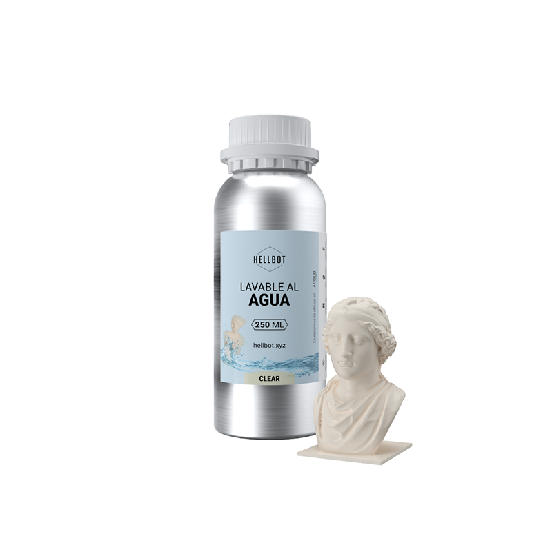 Resina Lavable al Agua Hellbot x 250ml