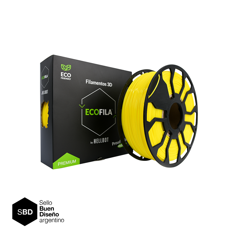 Filamento 3D Hellbot PLA ECOFILA 1,75 x 1KG