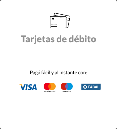 Tarjetas de débito
